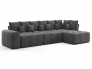 Модульный диван Торонто Вариант 3 Серый