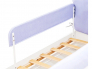 Детская мягкая кровать Denvas с бортиком и ящиками нежная сирень