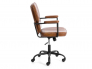 Кресло офисное Альфа искусственная кожа Brown