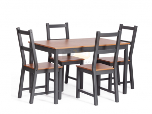 Обеденный комплект Соната Sonata dining set антик/графит