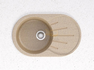 Мойка каменная врезная МК МВ110-Q5 песочный