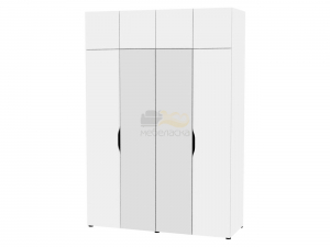 Шкаф с зеркалом Astrid H265М с Антресолью HA4