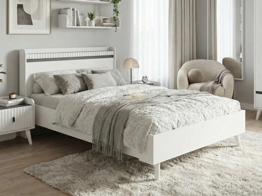 Кровать 1200*2000 Омега 10 с фанерным основанием